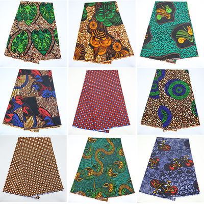 High Quality 100% Cotton Wax Print Fabric African Wax Fabric for Dress Home Textile