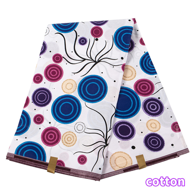 Wholesale  African  Wax Print Fabric Super 100% Cotton Fabrics for Garment