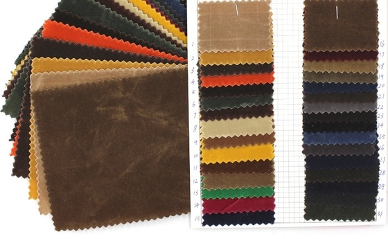 Wholesale Plain Woven Waxed Canvas Cloth by Yard Waterproof Cotton Canvas Fabric for Handbags