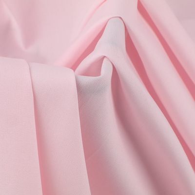 Solid Color Plain Dyed Fabric Woven Poplin Fabric for Summer Clothes Shirts Cotton Fabric Roll