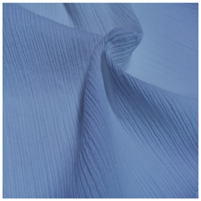 40S Gauze Crinkle Cotton Fabric Woven 100% Cotton Tie Dyed Crepe Gauze Fabric for Underwear Shirt Nightwear Garment