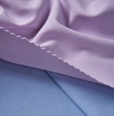 Custom Elastane Garment Cloth Solid 93% Cotton 7% Spandex 40S 220Gsm Knit Slub 1X1 Rib Fabric Cotton Fabric Roll